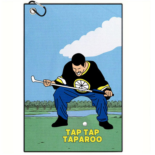 Funny Microfiber Premium Golf Towel,Printed Golf Towels for Golf Bags for Men&Women, Great Golf Accessories for Men Golfers